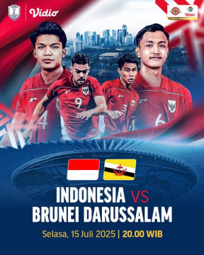 Indonesia U-23 vs Brunei Darussalam U-23. (Instagram)
